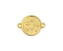 24K Gold (plated) Starry Night Focal Link 15x20mm