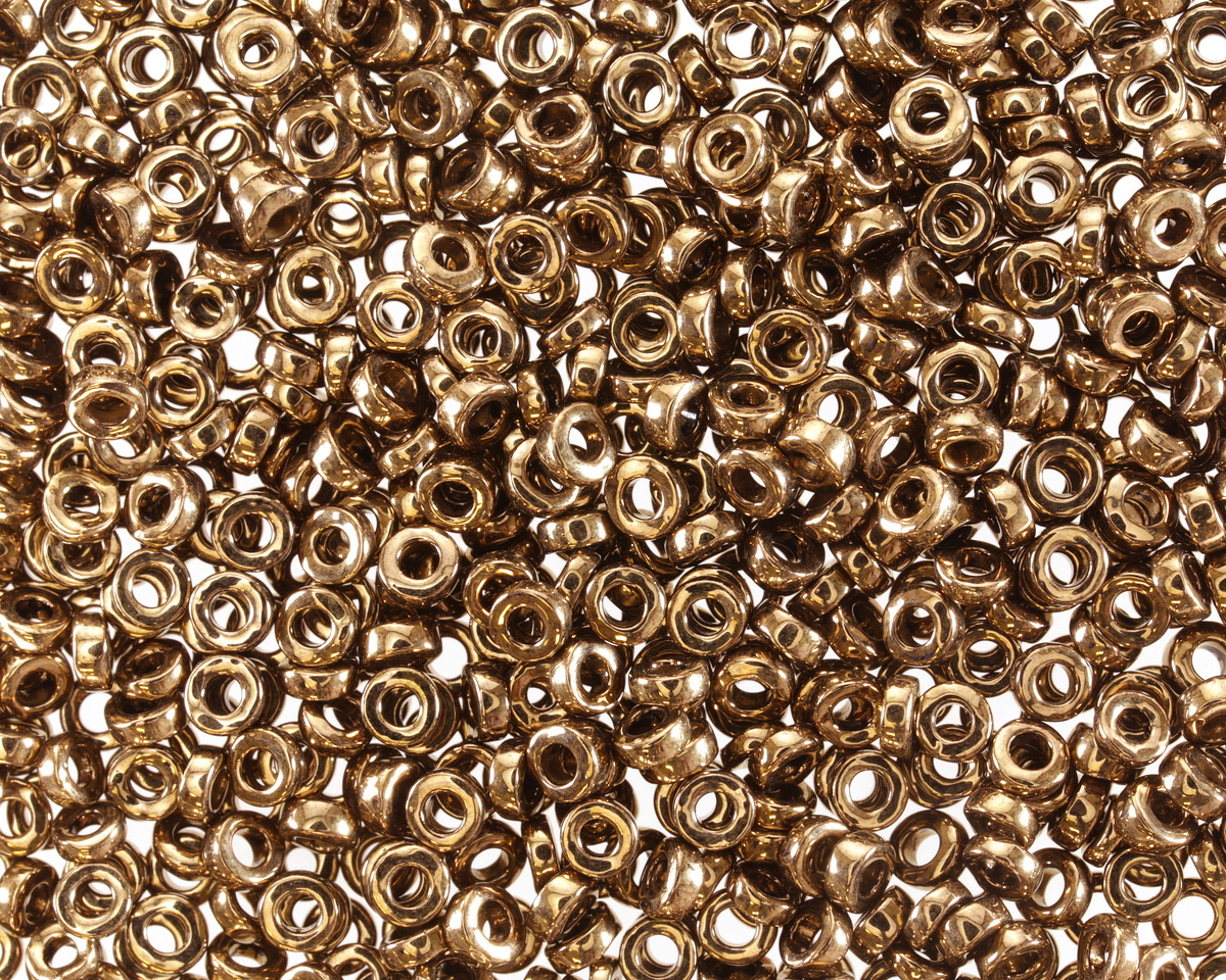 Miyuki Metallic Dark Bronze Spacer Bead 3mm