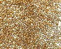 Miyuki 24kt Light Gold (plated) Spacer Bead 2.2mm