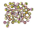 Czech Glass African Violet Druk 4mm
