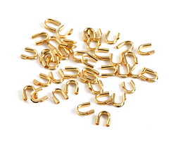 Gold (plated) Wire Protector 4mm