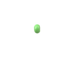Spring Green Enamel Rondelle 4x5mm