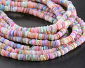 Wildflowers Mix Mussel Shell Heishi 1-2x5-6mm