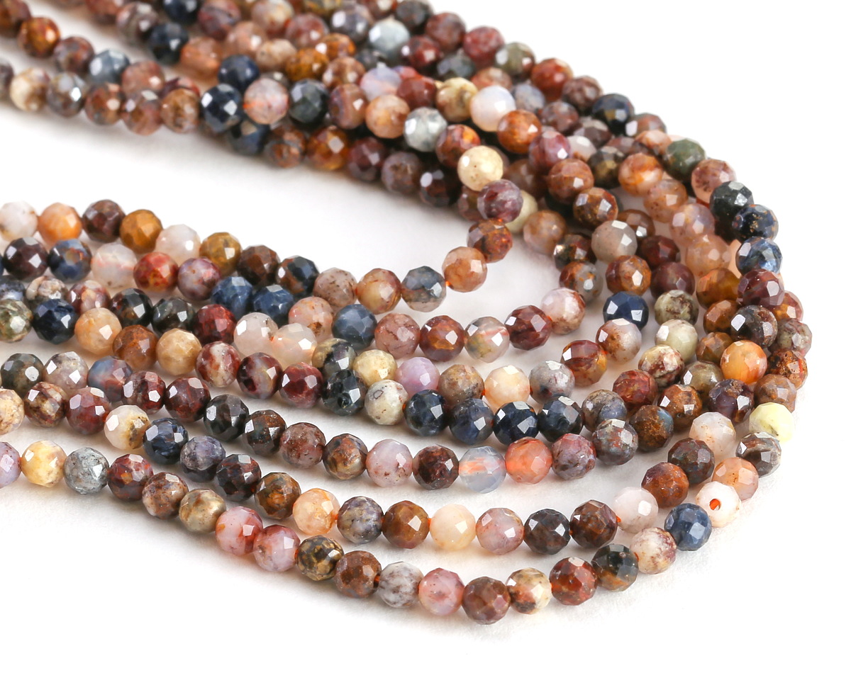 Pietersite Faceted Round 3mm