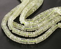 Lemon Quartz Microfaceted Heishi 2x6mm