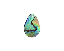 Abalone Teardrop Focal 14-15x20-21mm