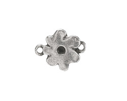 Mykonos Antique Silver (plated) Daisy Link 15x20mm