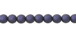 Czech Glass ColorTrends: Moonlight Blue Round 6mm