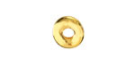Mykonos Metalized Ceramic Gold Washer 10-13mm
