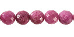 Ruby (A) Microfaceted Round 10mm
