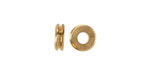 Mykonos Solid Brass Large Hole Yo-Yo 3x8mm