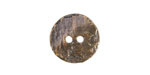Mykonos Antique Brass (plated) Etched Button 17mm
