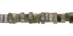 Labradorite Squaredelle 3x6mm