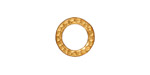 TierraCast Gold (plated) Medium Hammertone Ring 13mm