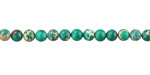 Emerald Impression Jasper Round 4mm