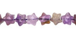 Amethyst Microfaceted Star 8mm