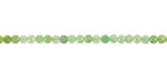 Australian Green Chrysoprase (AAA) Diamond Cut Faceted Round 3mm