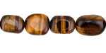 Tiger Eye Tumbled Nugget 12-16x12-14mm
