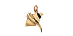 Nina Designs Bronze Stingray Focal 15x18mm