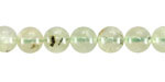 Green Tourmalinated Quartz Round 8mm