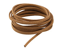 Camel Microsuede Flat Cord 2.6mm