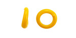 African Recycled Glass Sunflower Dogun Mini Ring 10-14mm