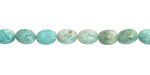 Brazil Amazonite (A) Microfaceted Oval 8x6mm