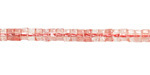 Cherry Quartz Heishi 2x4mm