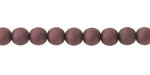 Czech Glass ColorTrends: Deep Plum Round 6mm