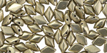 ColorTrends: Sueded Gold Cloud Dream 2-Hole GemDuo 8x5mm Seed Bead