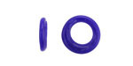 African Recycled Glass Cobalt Dogun Mini Ring 10-14mm