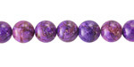 Purple Crazy Lace Calcite (dark) Round 8mm