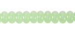 Green Tea Opal Glass Rondelle 5x8mm
