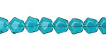 Czech Glass Teal Star 8mm