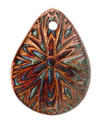 Xaz Raku Flash Starburst Drop Focal 39-40x52-54mm