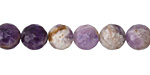 Dogtooth Amethyst Faceted Round 8mm