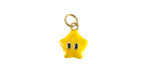 18k Gold (plated) Yellow Enamel Happy Star Focal 9.5x12mm