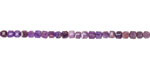 Charoite (A) Microfaceted Miracle Cube 2.5mm