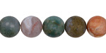 Fancy Jasper (matte) Round 10mm