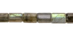 Labradorite Microfaceted Tube 7x10mm