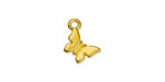 24K Gold (plated) Mini Butterfly Focal 11x13.5mm