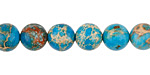 Blue Impression Jasper Round 10mm