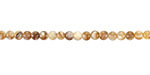 Natural Mussel Shell Mother of Pearl Round 3mm