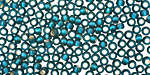 TOHO Teal (with Frosted Silver Lining) Round 8/0 Seed Bead