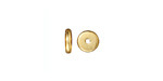 TierraCast Gold (plated) Disk Heishi 1x7mm