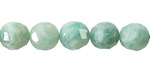 Brazil Amazonite Microfaceted Egg Nugget 10x9mm
