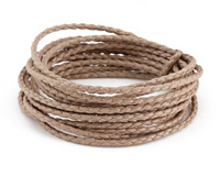 Sand Braided Cotton Bolo Cord 2mm