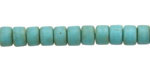 Java Glass Turquoise Heishi 4-6mm