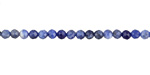 Sodalite Faceted Round 3mm