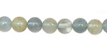 Aquamarine (A - multi) Round 8mm